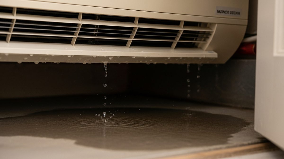 AC Leaking Water Inside the House: Causes and Fixes