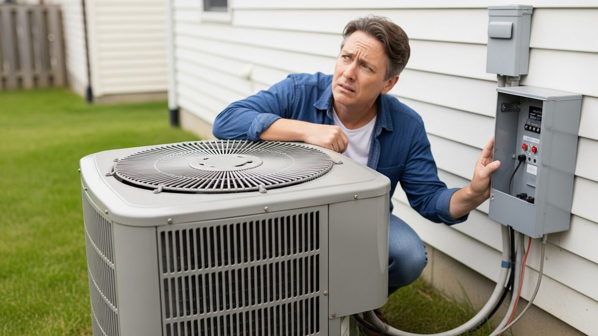 My Central Air Conditioner Won't Turn On — Thermostat Blank, Nothing Works