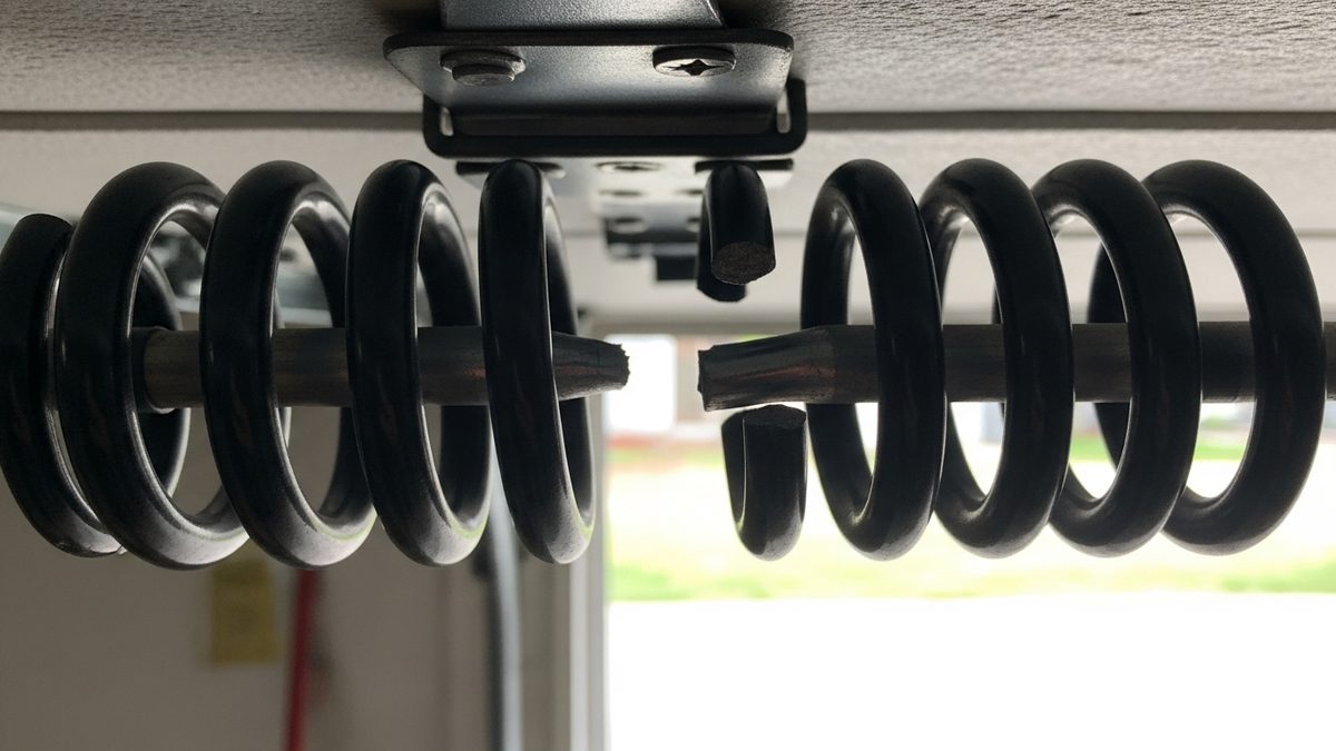 Garage Door Spring Broke — Can You Still Use the Door?