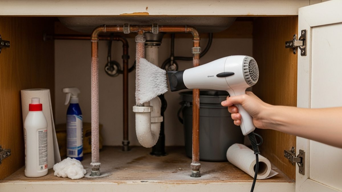 How to Safely Thaw Frozen Pipes (and Keep Them From Bursting)