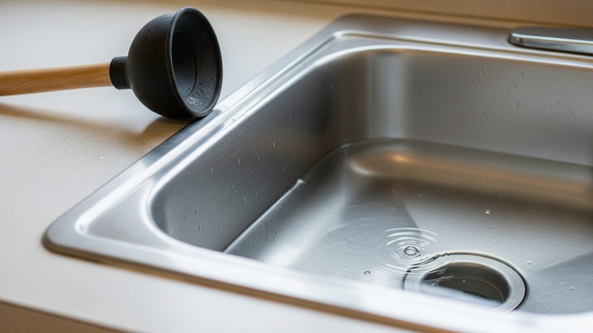 How to Unclog a Kitchen Sink (Even a Double Sink)