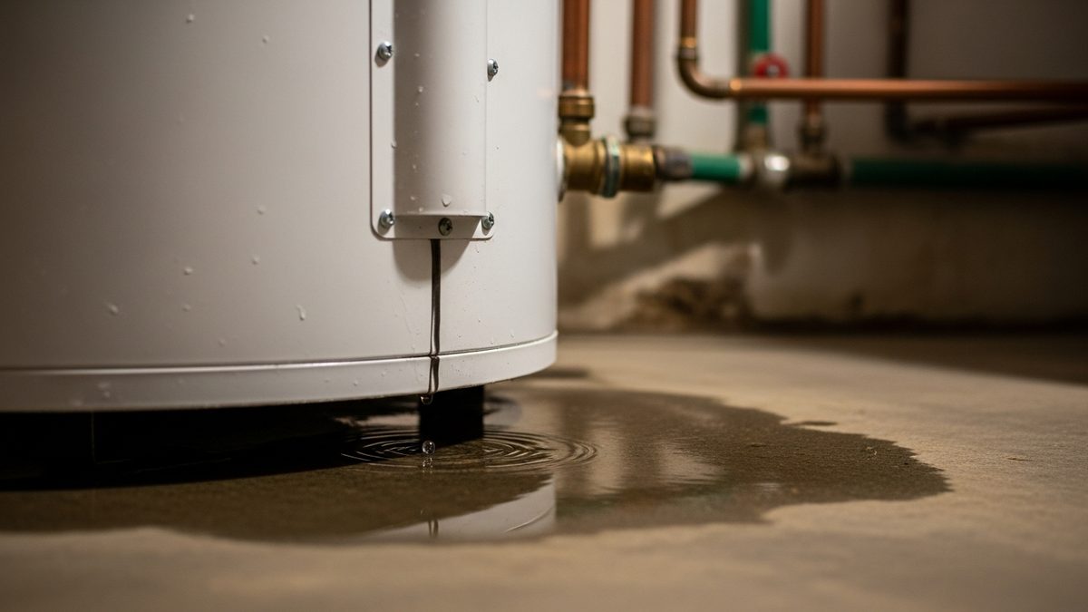 Is a Leaking Water Heater Dangerous? What to Do Right Now